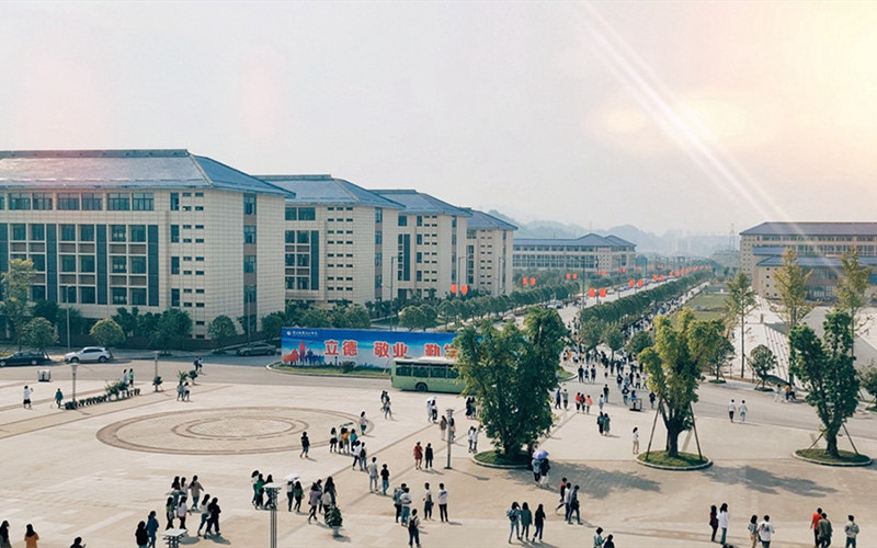 达州职业技术学院校园风景