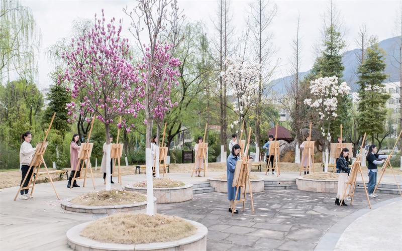 川北幼儿师范高等专科学校校园风景