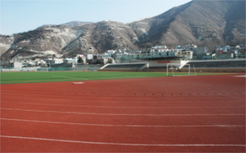 阿坝职业学院校园风景