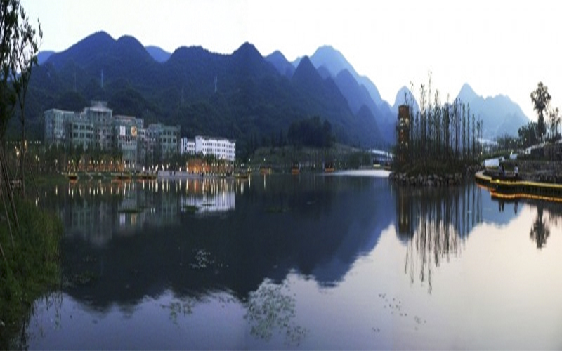 六盘水师范学院校园风景