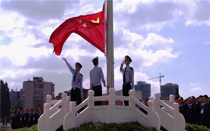 云南警官学院校园风景