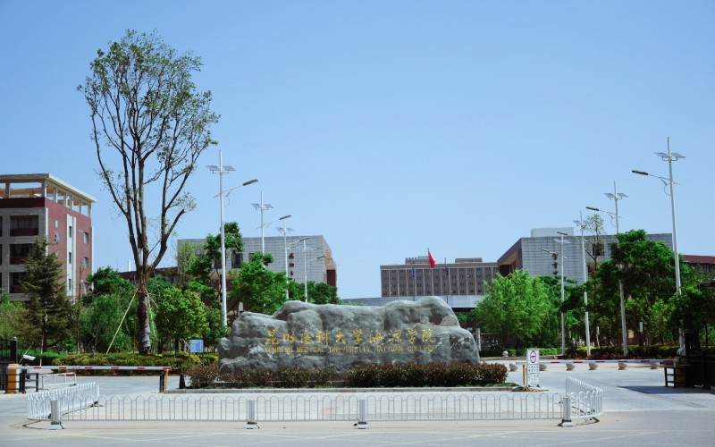 昆明医科大学海源学院校园风景