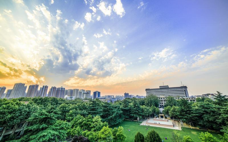 西北大学校园风景