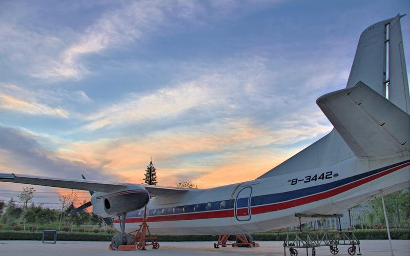 西安航空学院校园风景