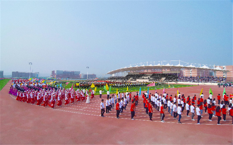 西安高新科技职业学院校园风景