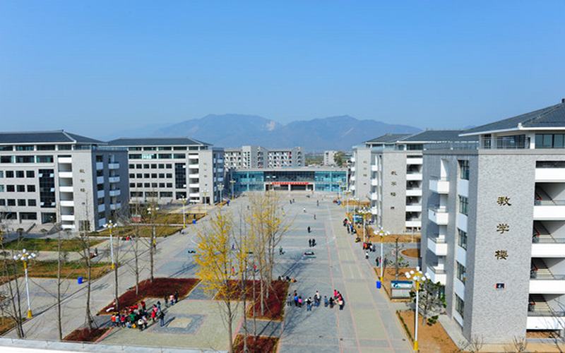 汉中职业技术学院校园风景