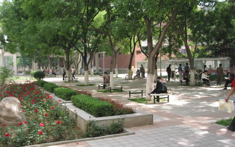 西北师范大学校园风景