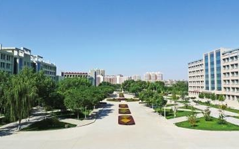 兰州工业学院校园风景