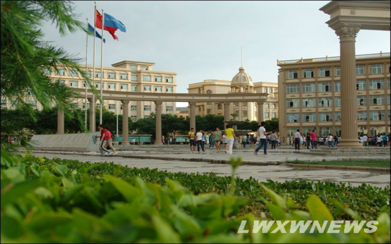 兰州外语职业学院校园风景