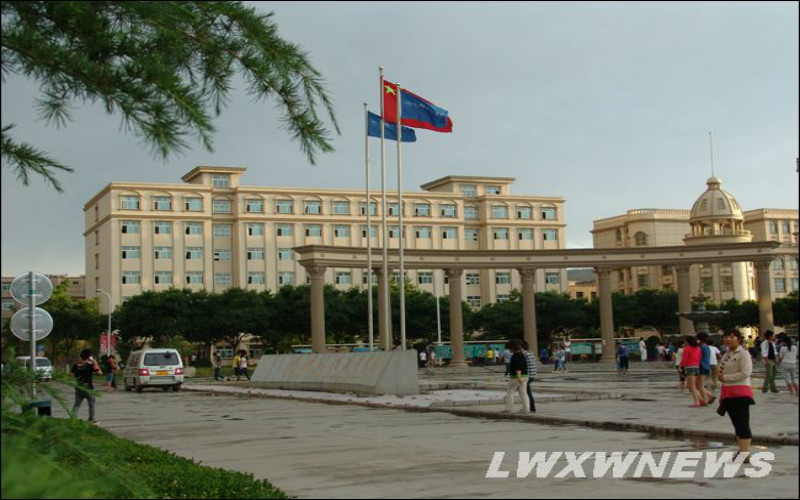 兰州外语职业学院校园风景