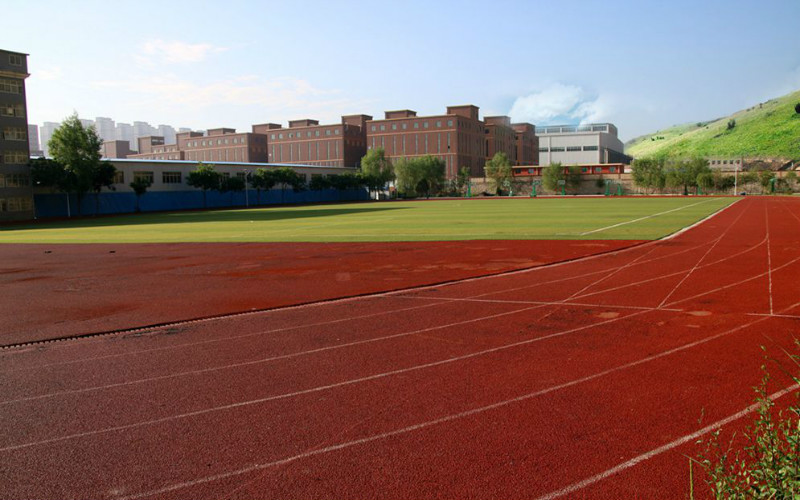 兰州科技职业学院校园风景