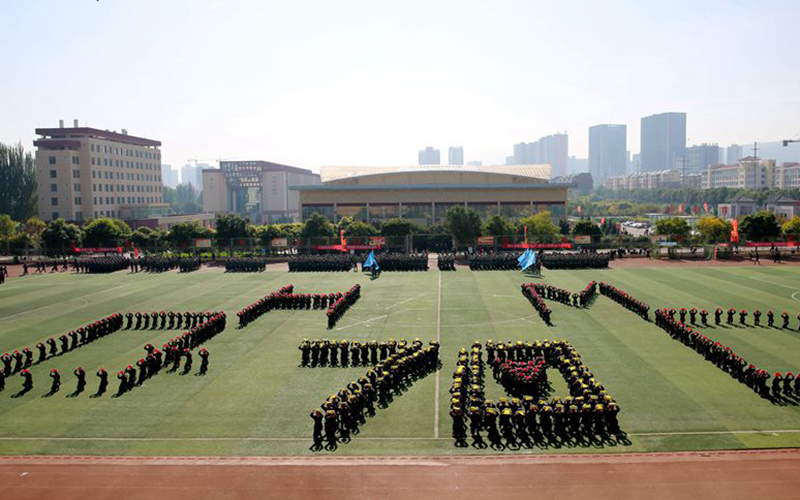 青海民族大学校园风景