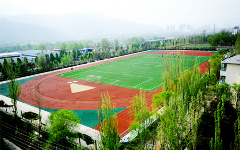 青海大学昆仑学院校园风景