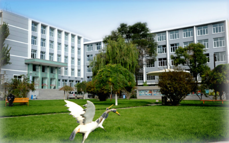 青海大学昆仑学院校园风景