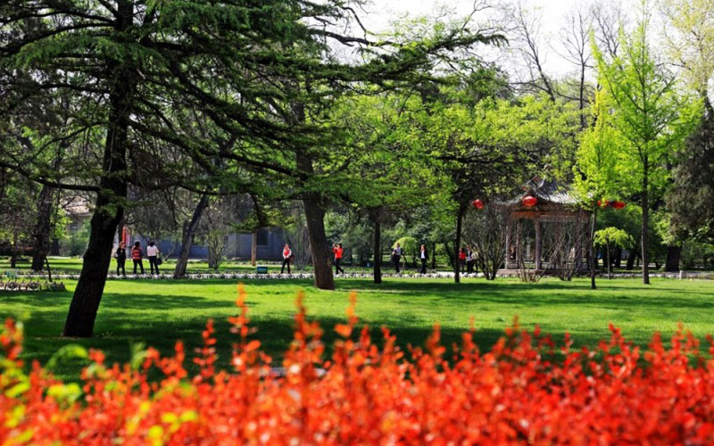 山西农业大学校园风景