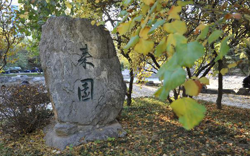 北京语言大学校园风景