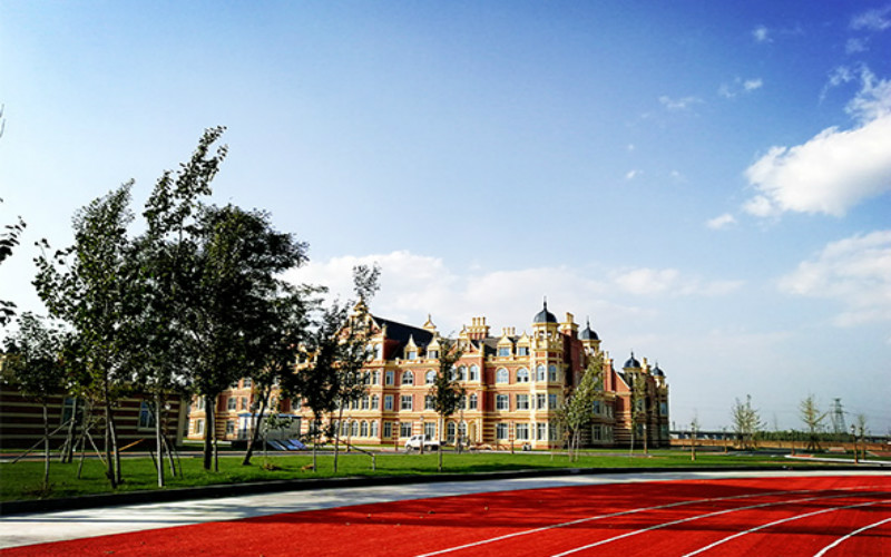 山西医科大学晋祠学院校园风景