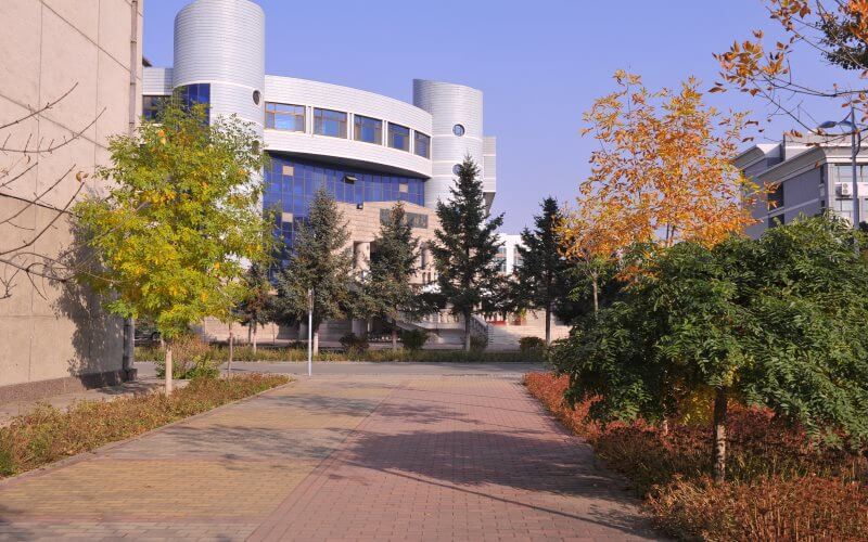 内蒙古工业大学校园风景
