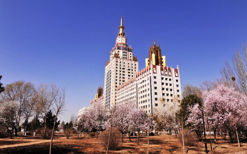 内蒙古工业大学校园风景