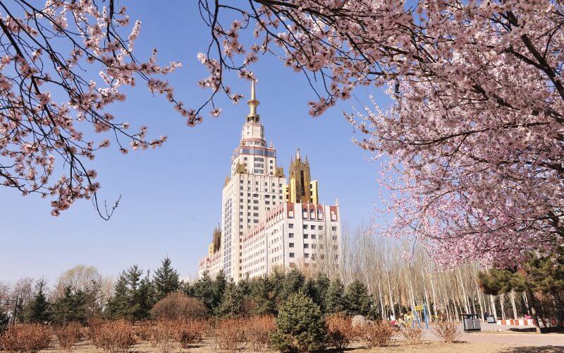 内蒙古工业大学校园风景