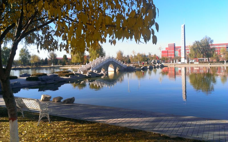 内蒙古师范大学校园风景