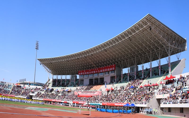 内蒙古民族大学校园风景