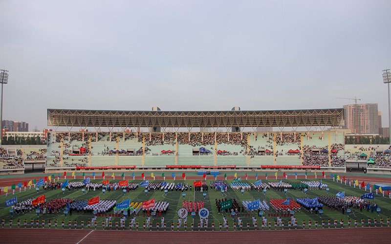 内蒙古民族大学校园风景