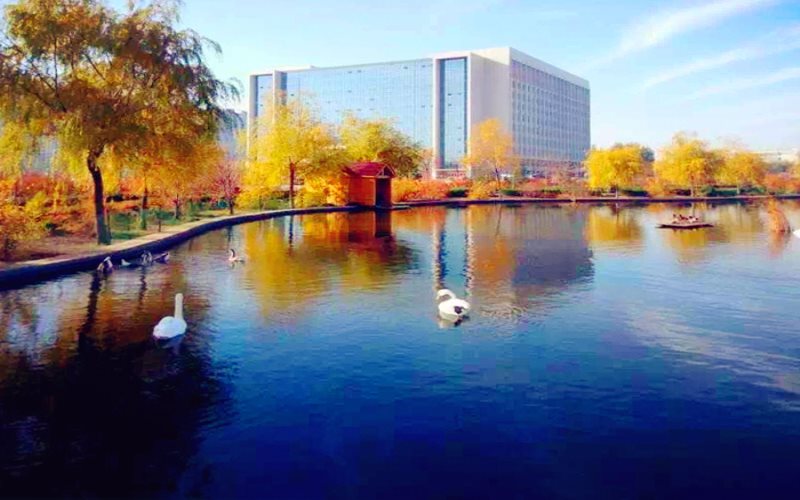 内蒙古财经大学校园风景