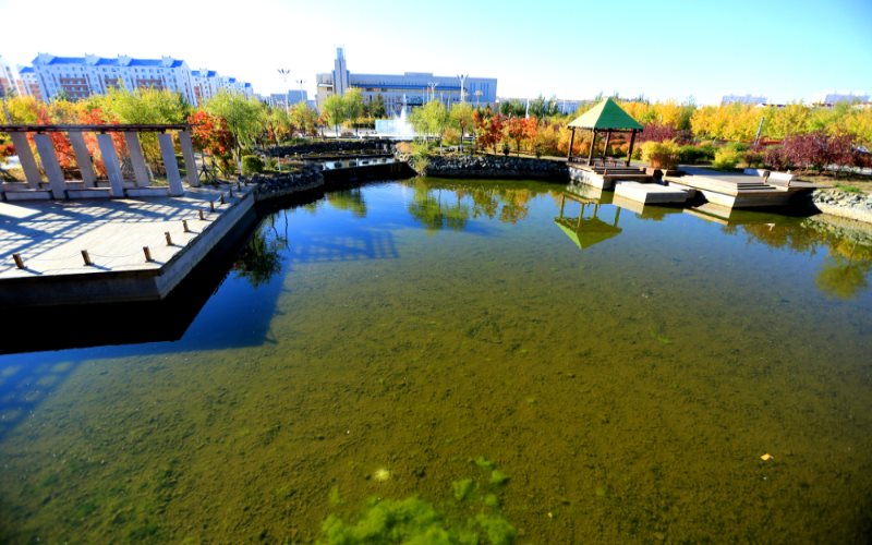 呼伦贝尔职业技术学院校园风景