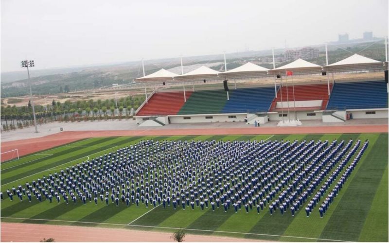 内蒙古民族幼儿师范高等专科学校校园风景