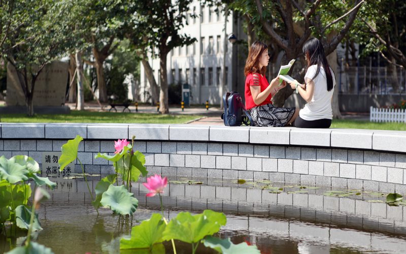 大连交通大学校园风景