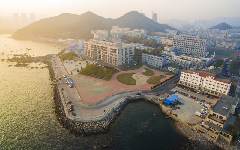 大连海洋大学校园风景