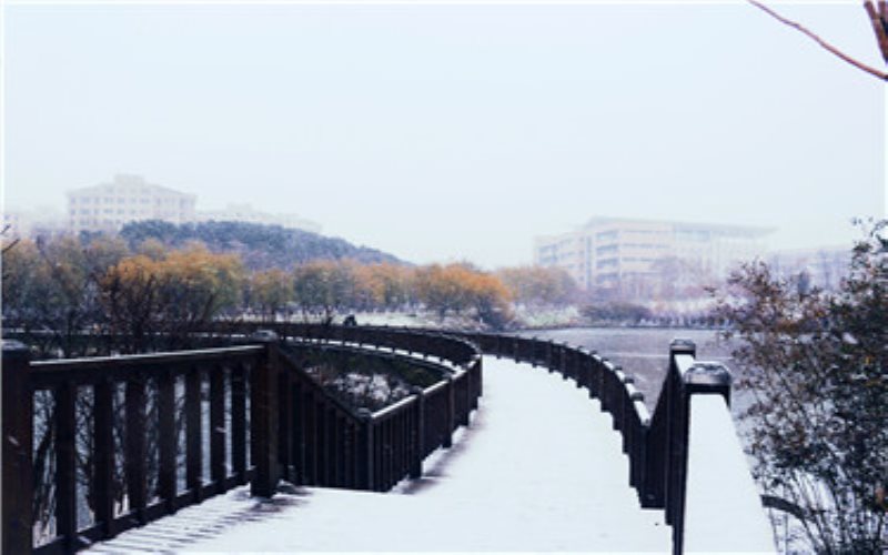 大连外国语大学校园风景