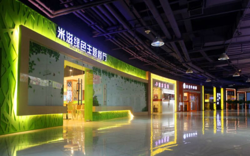 大连东软信息学院校园风景