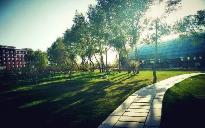 吉林建筑科技学院校园风景