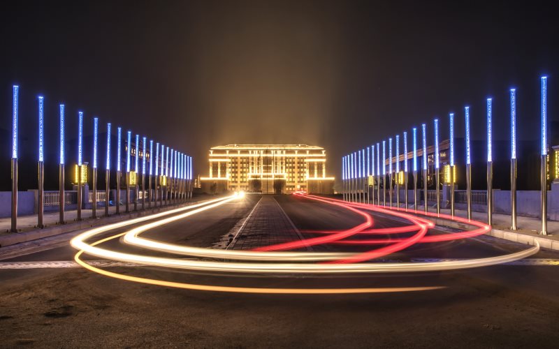 辽源职业技术学院校园风景