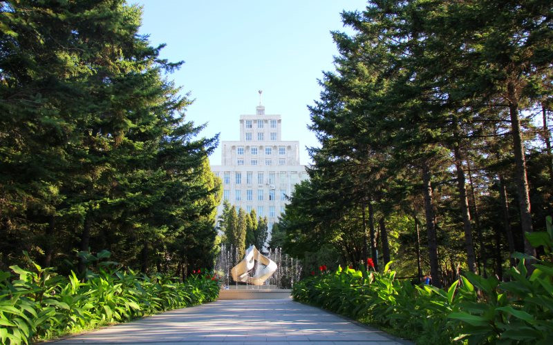 东北林业大学校园风景