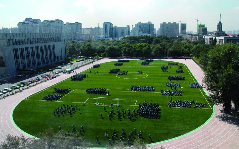 黑龙江中医药大学校园风景