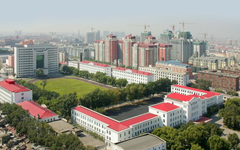 哈尔滨商业大学校园风景