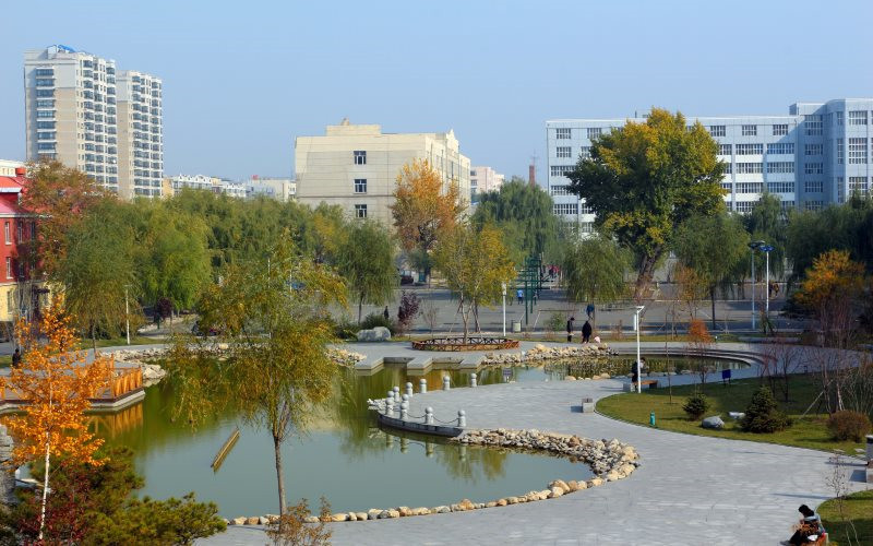 黑龙江工程学院校园风景