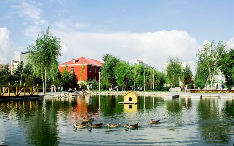 黑龙江工程学院校园风景