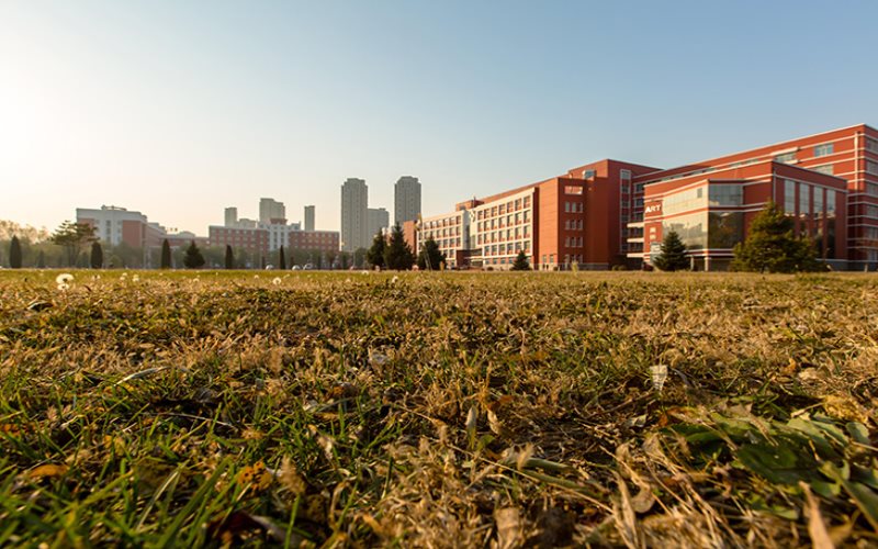 黑龙江外国语学院校园风景