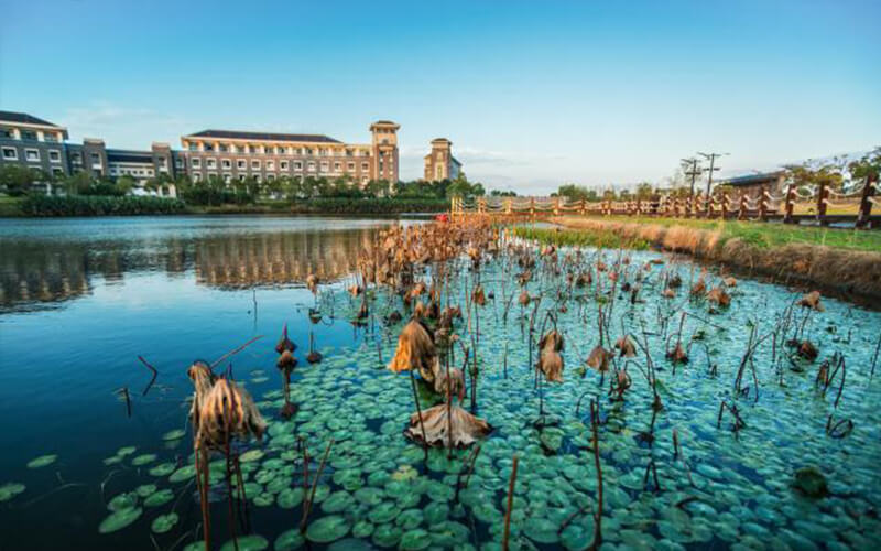 上海海洋大学校园风景