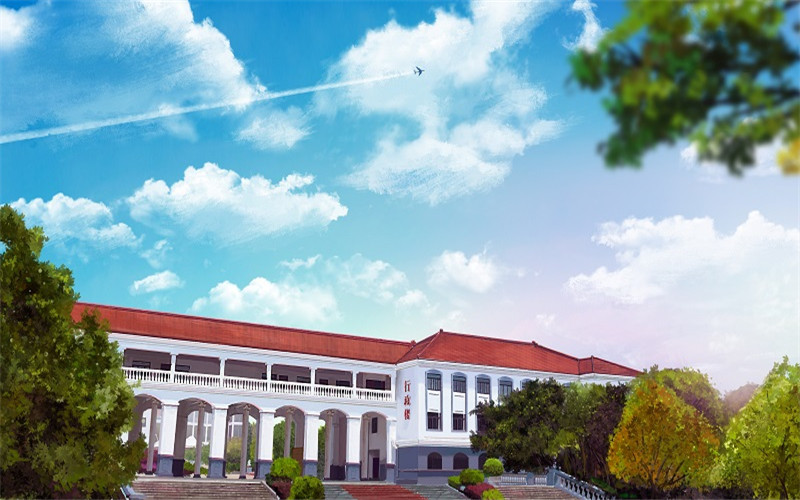 南京工业大学浦江学院校园风景