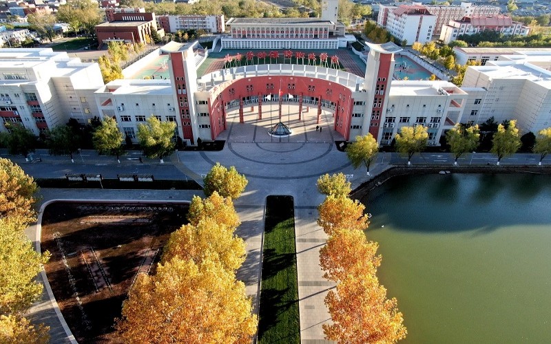 北京劳动保障职业学院校园风景