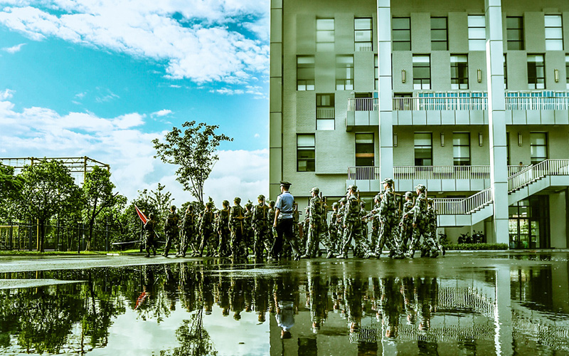 浙江警察学院校园风景