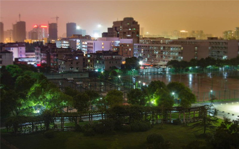 浙江树人学院校园风景